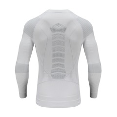 Winter Seamless Mens Compression Shirt Base Layer Ski Sports Set Thermal Underwear Quick Dry Warm Fitness Set