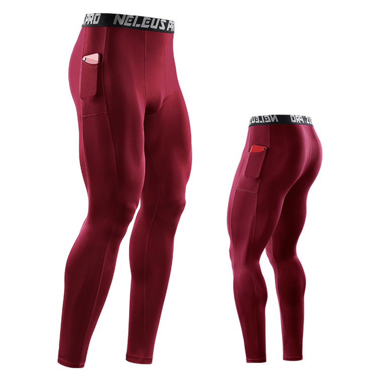 Latest Designer Leggings Men Casual Leggings for Gym Sports Stretch Quick-Drying Compression Leggings