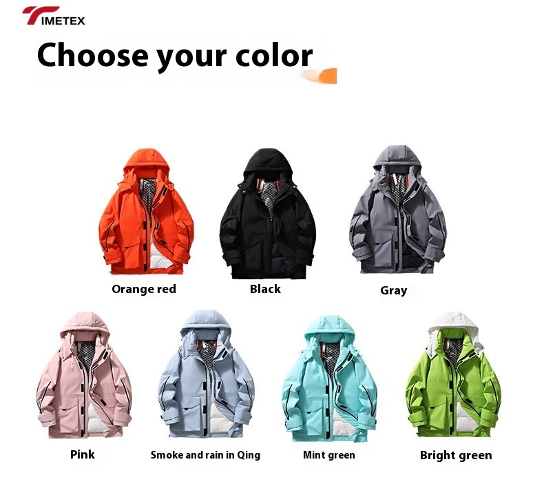 TIMETEX Women's Sun Protection Jacket Unisex Water-Resistant Outdoor Jacket for Sports and Climbing Couple-Style Sweatshirt
