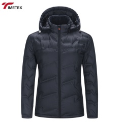 TIMETEX Elegant Women's Ultra-Lightweight Outdoor Jacket 90% White Duck Down Heat-Resistant and Windproof Non-Rubbing
