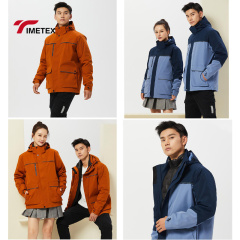 TIMETEX High Quality 2 in 1 Outdoor Down Jacket for Men and Women Waterproof Sports Jacket