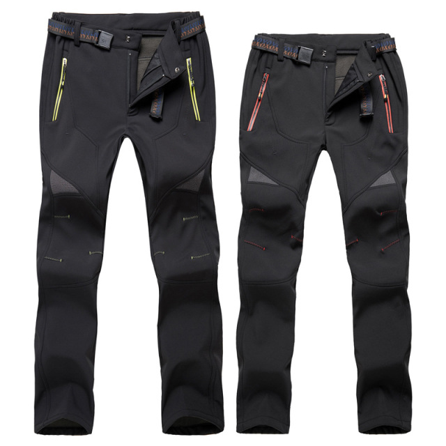 Baggy Windbreaker Pants  Waterproof Pants Warm Fleece Thickened Pants Men Trekking Pants Men's Cycling Jersey