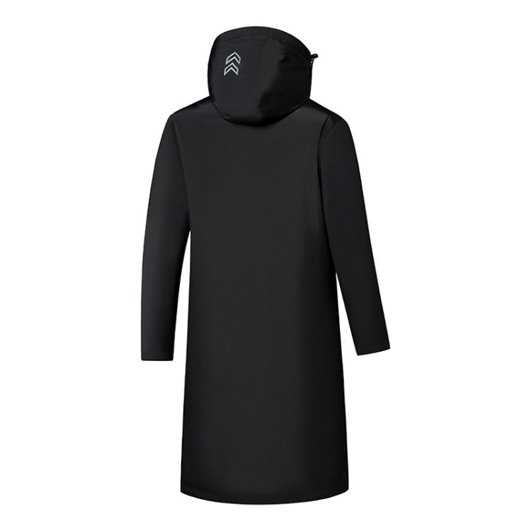 TIMETEX Men's Winter Overcoat Parka Waterproof Windproof Hooded Thin Oxford Fabric Long Regular Fit