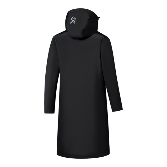 TIMETEX Men's Winter Overcoat Parka Waterproof Windproof Hooded Thin Oxford Fabric Long Regular Fit