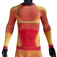 Unisex  Men and Women Thermo Ski Compression Base Layer Suit Quick Dry Long Sleeve Tight Base Layer Set