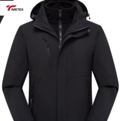TIMETEX High Quality Unisex 3 in 1 Waterproof Outdoor Mountaineering Breathable Windbreaker Ski Jacket With Hood