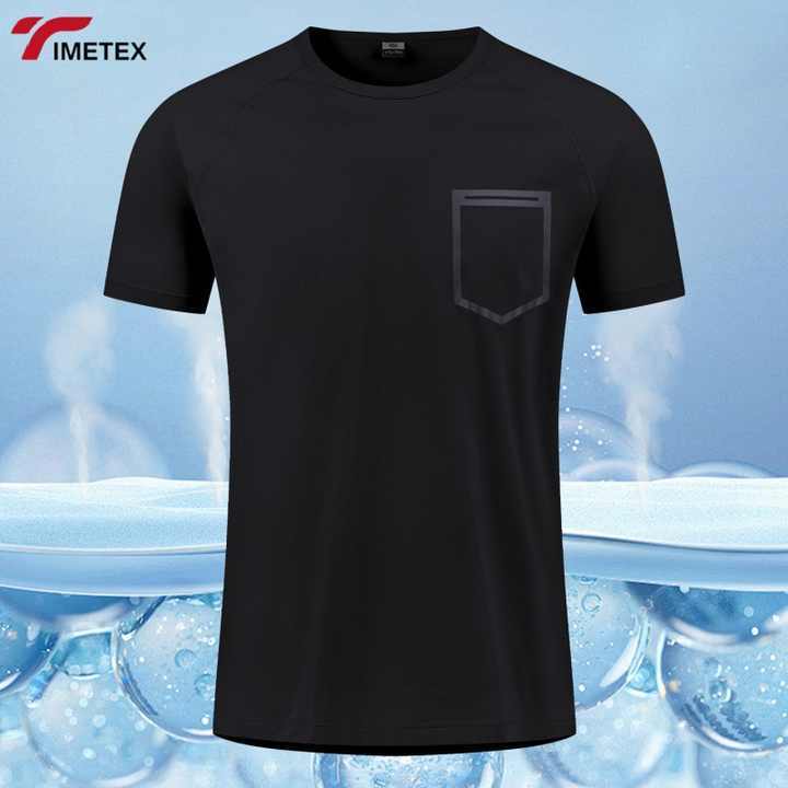 TIMETEX Cotton Women's Casual Summer Wear T-Shirt Shorts Set Breathable Solid Woven Menswear Customized Colors OEM Polycotton