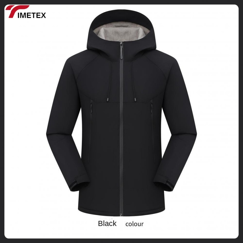 TIMETEX Best-Selling Women's Soft-Shell Windproof Jacket Outdoor Warm Thick Hiking Suit Sun Protection Custom Logo Work Uniforms