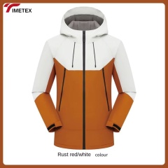 TIMETEX Custom Hiking Jacket Waterproof  Breathable Windbreaker Coat Outdoor High Quality Hard Shell Jacket With Hooded Full