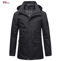 TIMETEX Women's Winter Warm Thick Mid-Length Camouflage  Jacket Windbreaker Jacket Waterproof Outdoor Mountaineering Coat