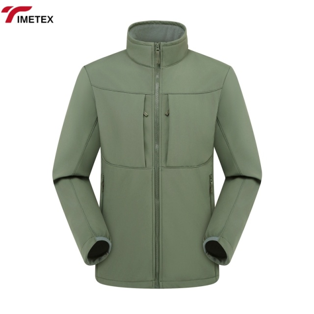 TIMETEX Three-in-One Waterproof Windproof Warm 100% Polyester Fiber Jacket for Adults for Winter Hiking Autumn Mountaineering