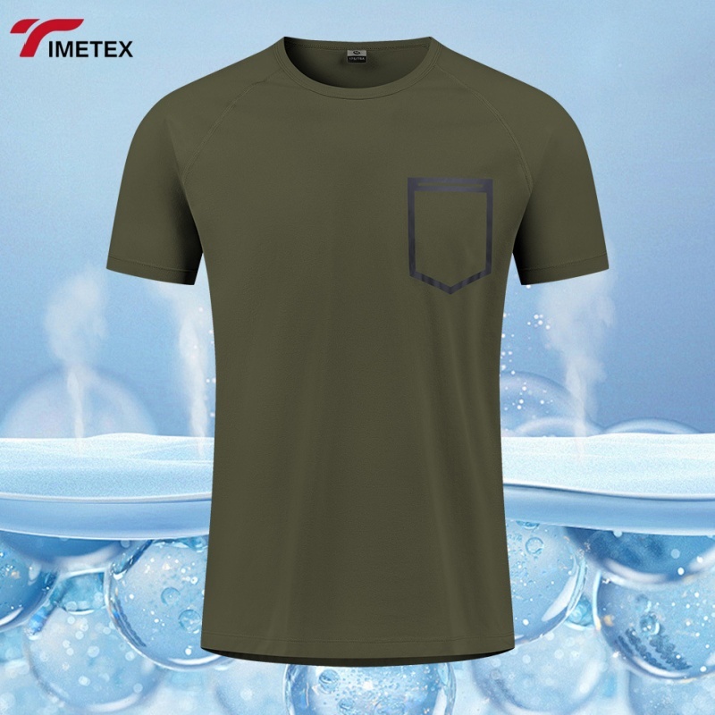 TIMETEX Cotton Women's Casual Summer Wear T-Shirt Shorts Set Breathable Solid Woven Menswear Customized Colors OEM Polycotton