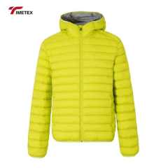 TIMETEX 2025 Solid Color Men Quilted Jacket High Quality Customized Branded Men Quilted Jackets Breathable White Duck Down