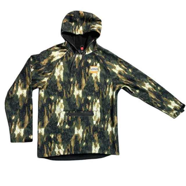 Custom Unisex Winter Jacket Waterproof Windproof Breathable Hooded Pullover Design 100% Polyester
