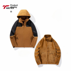 TIMETEX Windproof Hooded Jackets Outdoor Jacket 3pcs Set Polar Fleece Inside Jacket