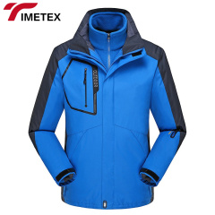 TIMETEX Outdoor Jacket 3pcs Set for Couples Windproof Jacket Outdoor Waterproof Jacket Mountaineering Suit