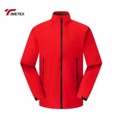 TIMETEX Hooded Jacket Custom Logo Uniform Jacket Waterproof  Windbreaker Jacket Unisex