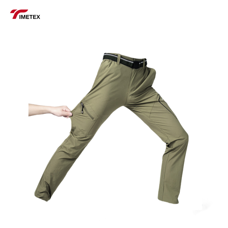 Customized Men's Pants Elastic Quick-drying Hiking Pants Sun protection Hiking Fishing Pants