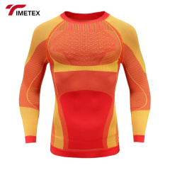 Unisex  Men and Women Thermo Ski Compression Base Layer Suit Quick Dry Long Sleeve Tight Base Layer Set