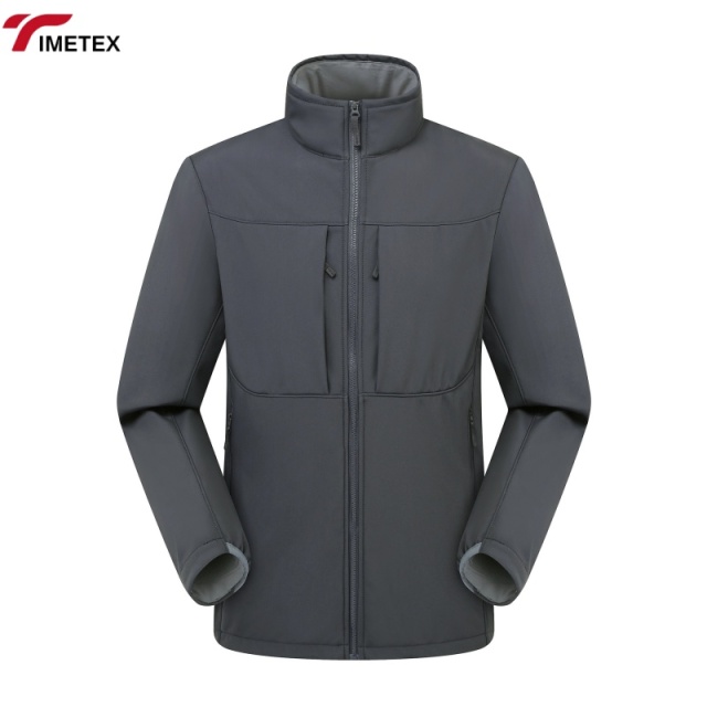 TIMETEX Three-in-One Waterproof Windproof Warm 100% Polyester Fiber Jacket for Adults for Winter Hiking Autumn Mountaineering