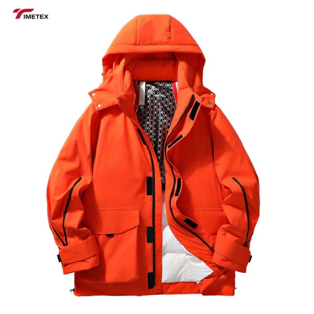 Timetex Unisex Water-Resistant Sweatshirt Couple-Style Outdoor Sports and Climbing WindbreakerJacket