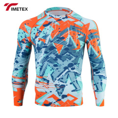 TIMETEX Spot Goods Graffiti Series Compression Set Men's and Women's Ski Underwear Set Quick Dry Functional Compression Set