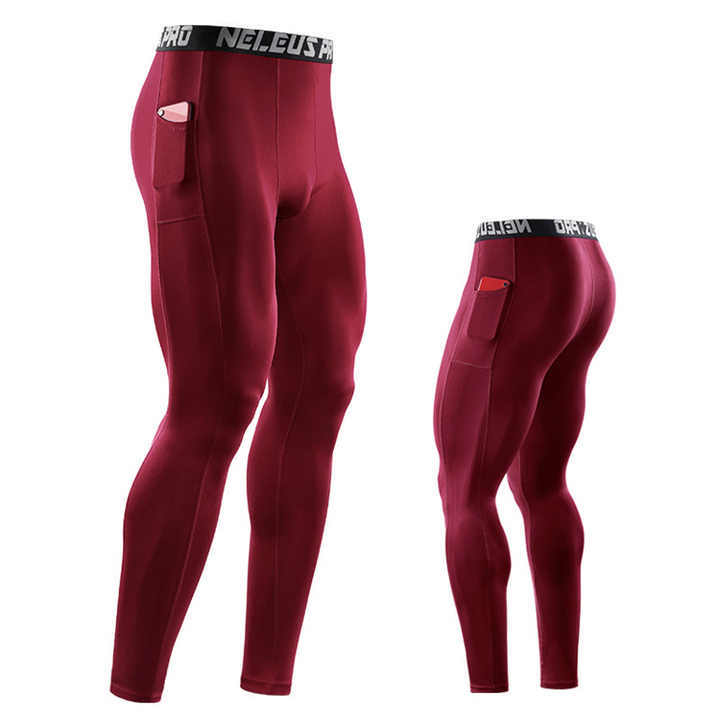 Latest Designer Leggings Men Casual Leggings for Gym Sports Stretch Quick-Drying Compression Leggings