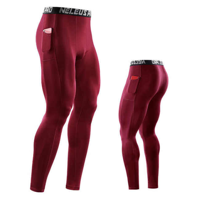Latest Designer Leggings Men Casual Leggings for Gym Sports Stretch Quick-Drying Compression Leggings