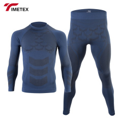 Spot Goods Men's and Women's Ski Underwear Set Quick Dry Functional Compression Set