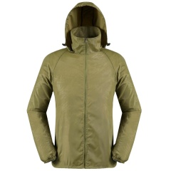 Windbreaker Jacket Custom Logo Summer Outdoor Light Jacket With Pockets Sports Light UV Protection Jacket