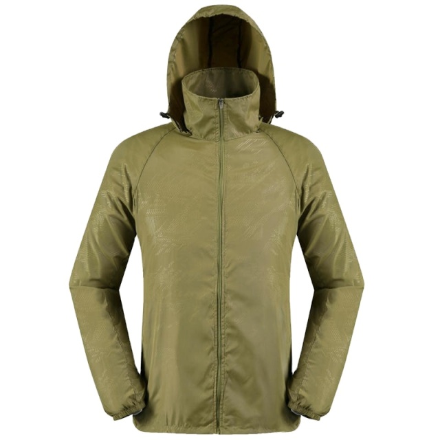 Windbreaker Jacket Custom Logo Summer Outdoor Light Jacket With Pockets Sports Light UV Protection Jacket