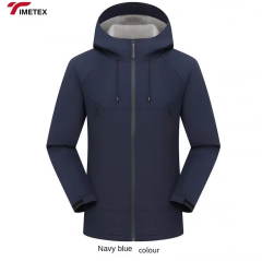 TIMETEX Custom Hiking Jacket Waterproof  Breathable Windbreaker Coat Outdoor High Quality Hard Shell Jacket With Hooded Full