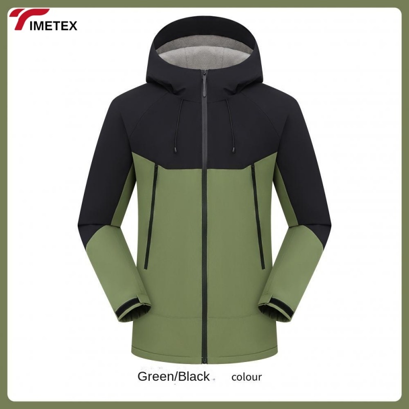TIMETEX Best-Selling Women's Soft-Shell Windproof Jacket Outdoor Warm Thick Hiking Suit Sun Protection Custom Logo Work Uniforms