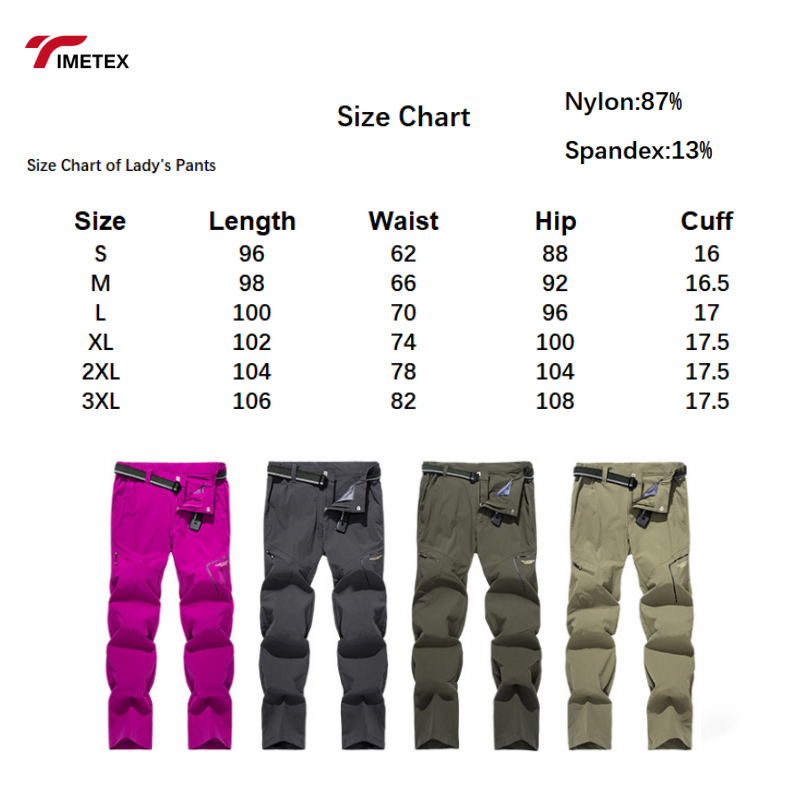 Customized Men's Pants Elastic Quick-drying Hiking Pants Sun protection Hiking Fishing Pants