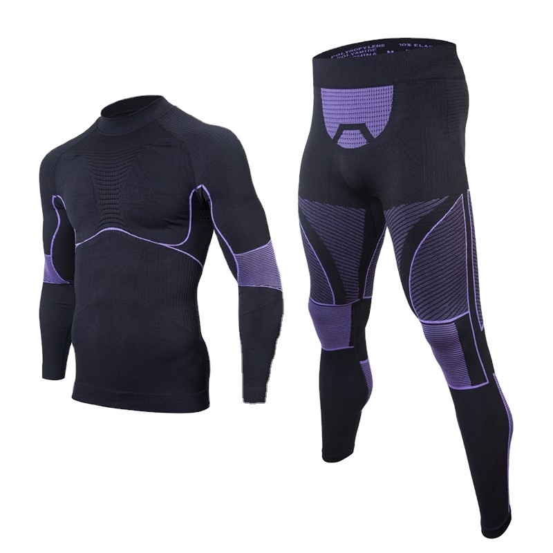 TIMETEX New Sports Compression Clothes Men's and Women's Quick Dry Running Cycling Skiing Underwear Set