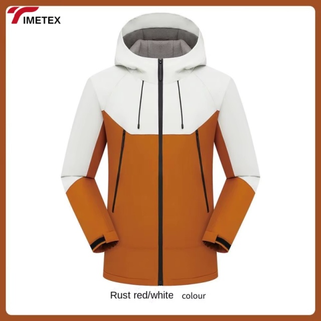 TIMETEX Best-Selling Women's Soft-Shell Windproof Jacket Outdoor Warm Thick Hiking Suit Sun Protection Custom Logo Work Uniforms