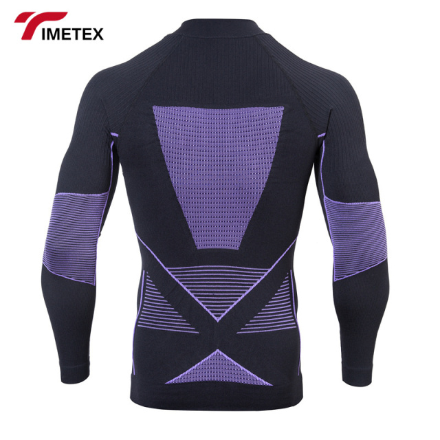 TIMETEX New Sports Compression Clothes Men's and Women's Quick Dry Running Cycling Skiing Underwear Set