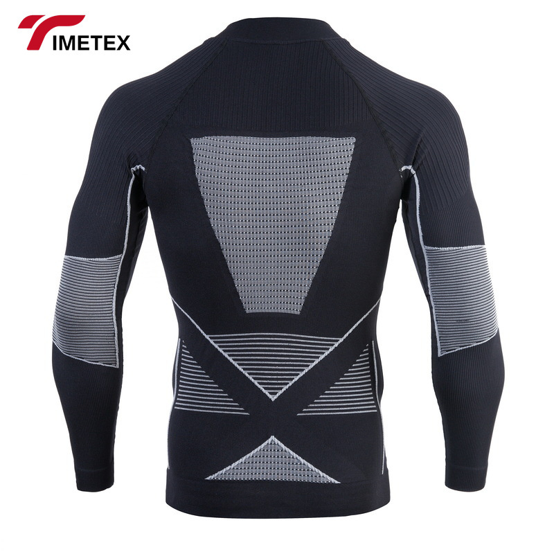 TIMETEX New Sports Compression Clothes Men's and Women's Quick Dry Running Cycling Skiing Underwear Set