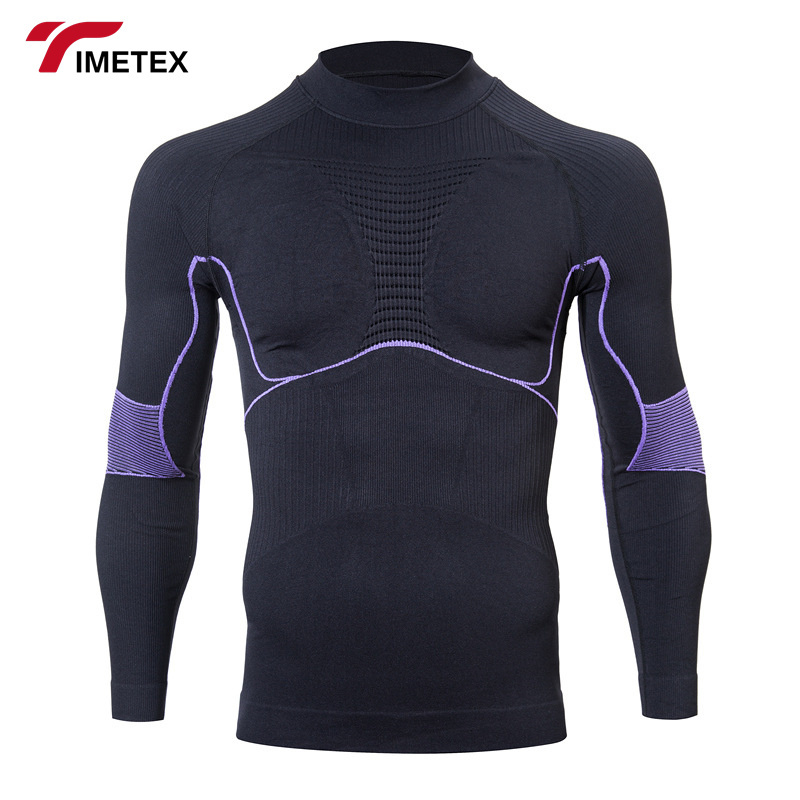 TIMETEX New Sports Compression Clothes Men's and Women's Quick Dry Running Cycling Skiing Underwear Set