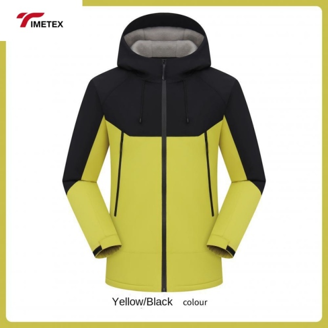 Yellow over black