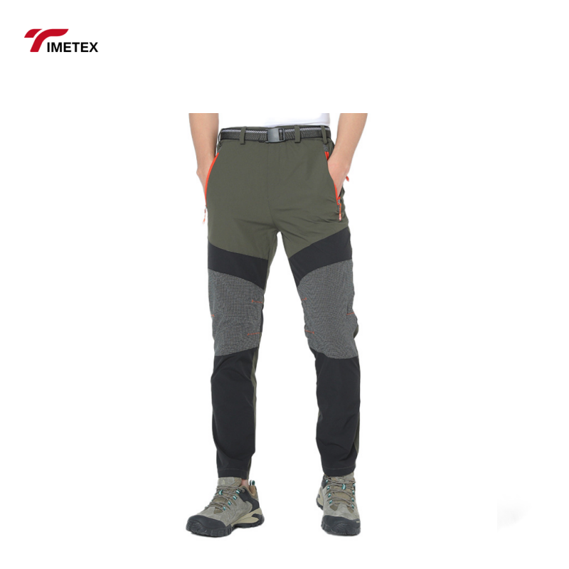 Summer Outdoor Hiking Fishing Camping Waterproof Quick Dry Stretch Pants for Men Women