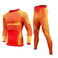 Unisex  Men and Women Thermo Ski Compression Base Layer Suit Quick Dry Long Sleeve Tight Base Layer Set