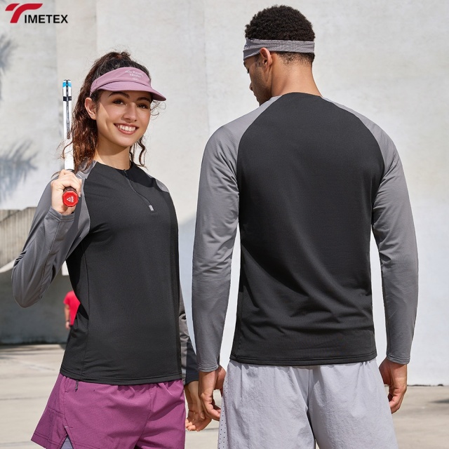 TIMETEX Unisex Half Zipper Cycling Jerseys Customized Logo Equestrian Base Layer for Horse Riding Bicycling Competitive Price