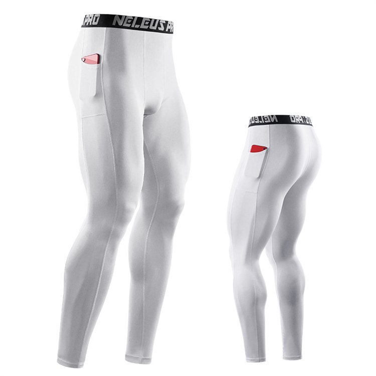 Latest Designer Leggings Men Casual Leggings for Gym Sports Stretch Quick-Drying Compression Leggings