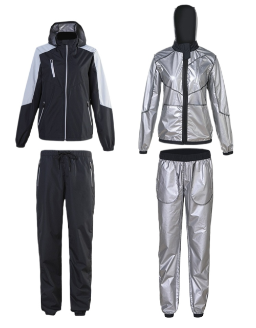TIMETEX Unisex Outdoor Jacket Japanese Korean Design Top Bottom Sweat Suits for Men Women Cyclists Japanese Outdoor Weight Loss