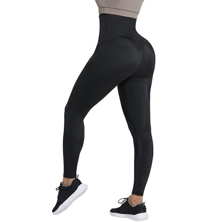 New Women Weight Loss Neoprene Waist Trainer Abdomen Fitness Pants Training Buttocks Sports Yoga Pants Sweating Leggings