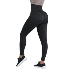 New Women Weight Loss Neoprene Waist Trainer Abdomen Fitness Pants Training Buttocks Sports Yoga Pants Sweating Leggings