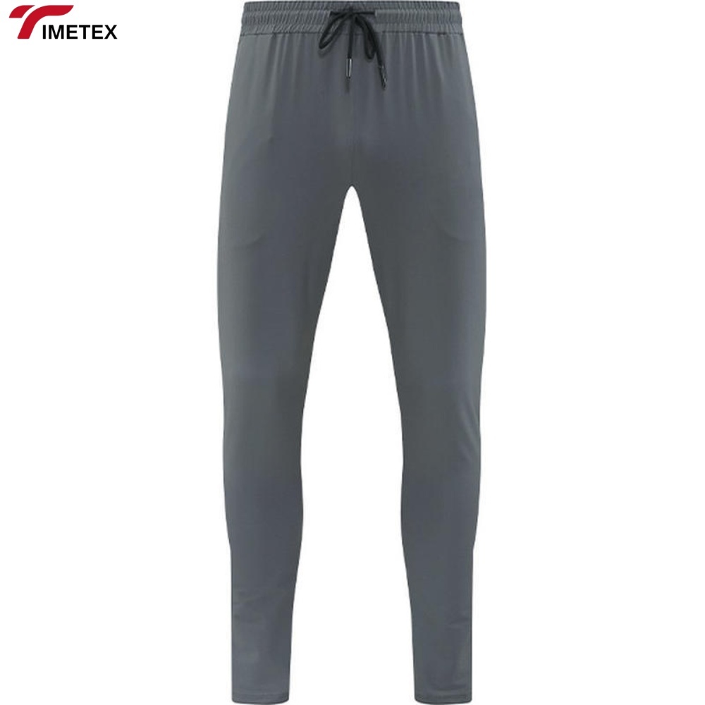 TIMETEX Men's Casual Sports Running Pants Spandex/Polyester High Waist Lightweight Elastic Waist Athletic Training Gym Trousers