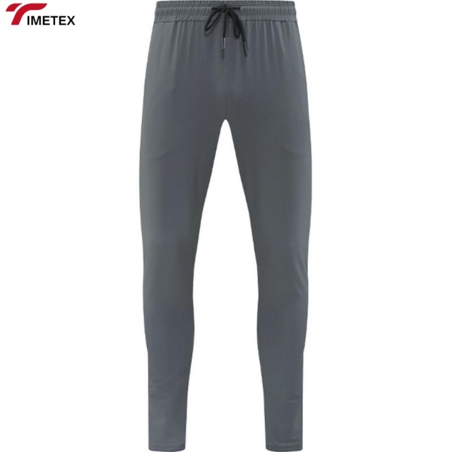 TIMETEX Men's Casual Sports Running Pants Spandex/Polyester High Waist Lightweight Elastic Waist Athletic Training Gym Trousers