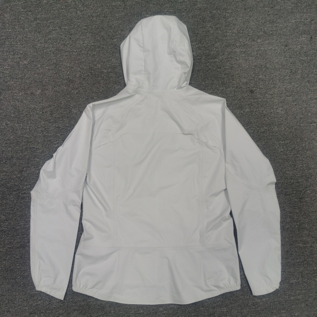 Unisex Casual Sport Waterproof Jacket with Hood Breathable and Outdoor-friendly Solid Pattern Zipper Pocket